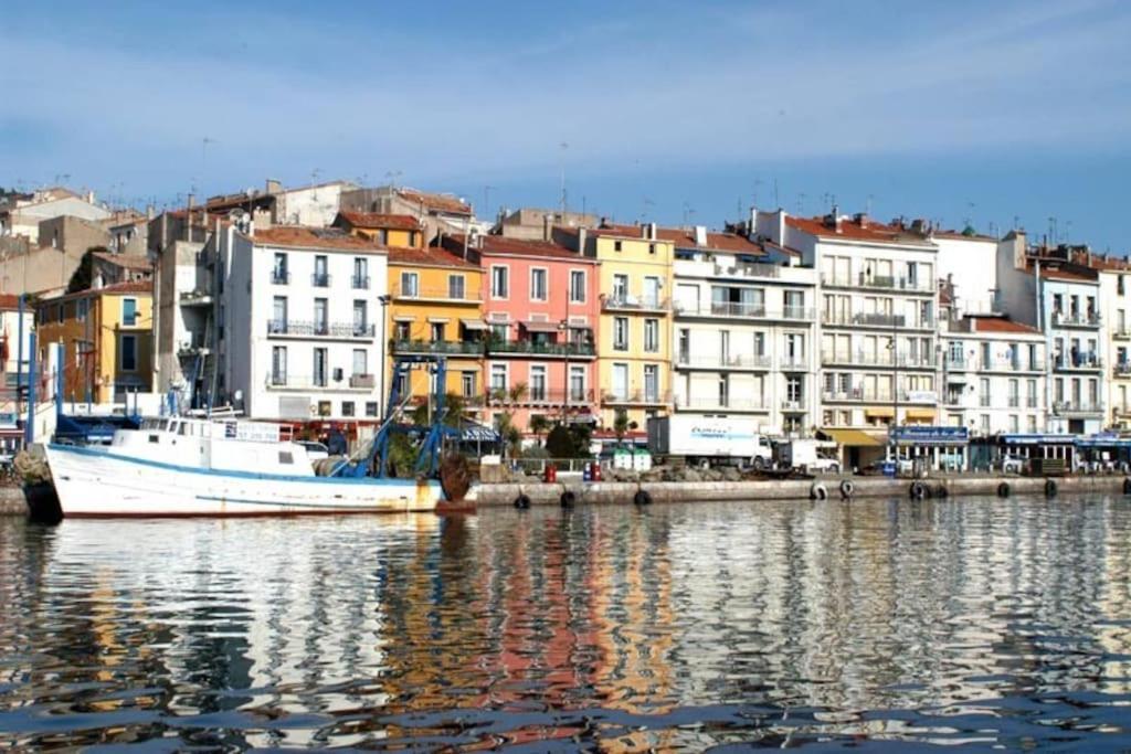 Appt 4 Pers Avec Jardin Ombrage En Centre Ville De Sète Dış mekan fotoğraf
